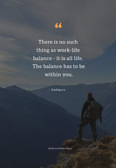 balance in life quotes