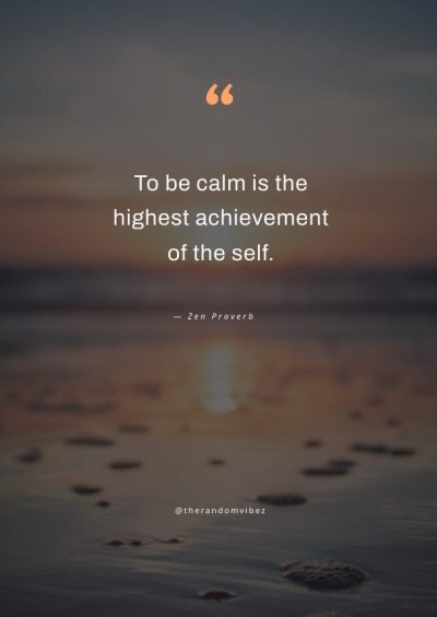 calm peaceful quotes