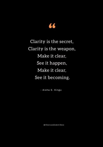 clarity of mind quotes
