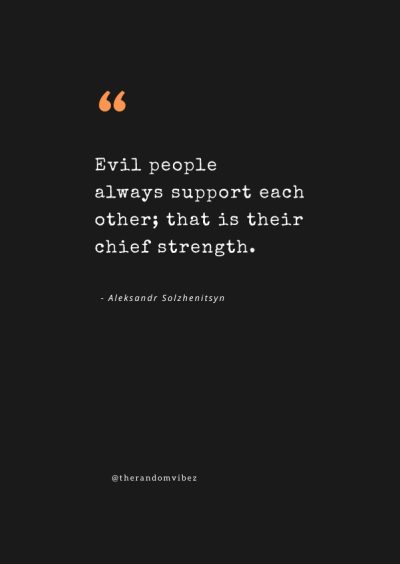 evil heart quotes
