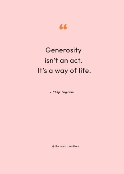 generosity giving quotes
