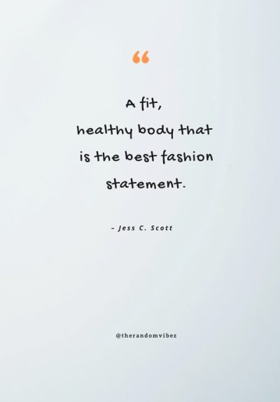 healthy lifestyle quote