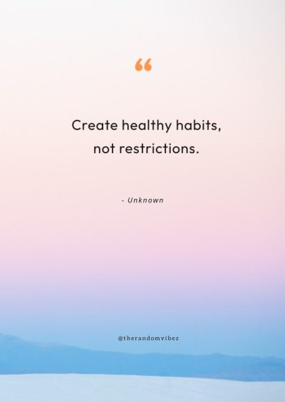 healthy lifestyle quotes