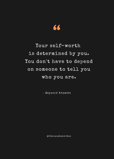 powerful quotes about self-worth