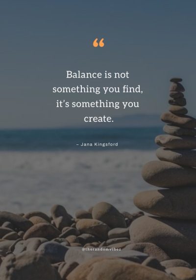 quotes about balance