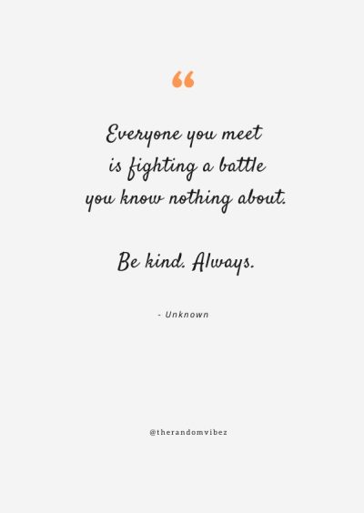 quotes about being nice to others