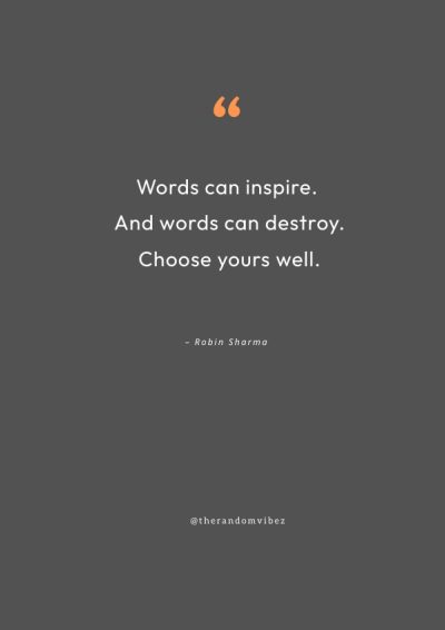 quotes about the power of words