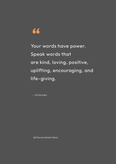 quotes about words power