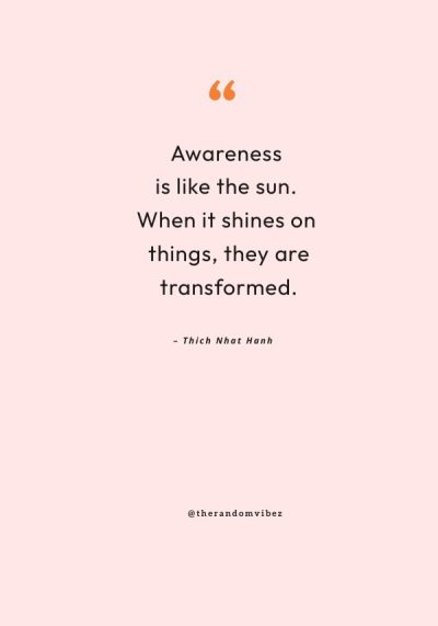 quotes on awareness