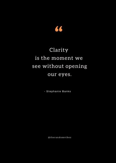 quotes on clarity