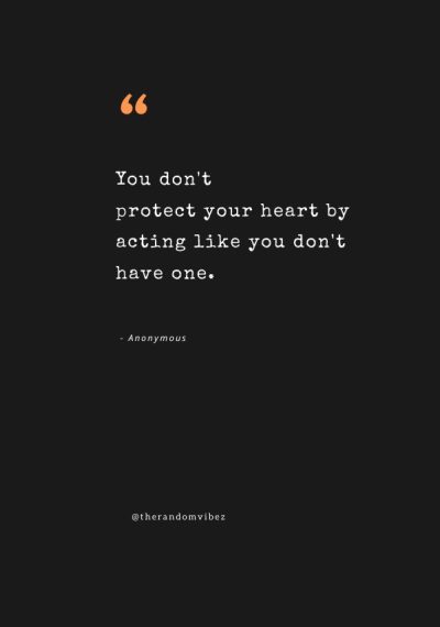 quotes on protecting your heart