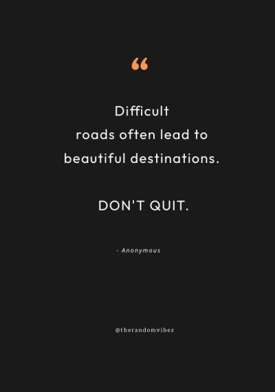 Don't quit Quotes