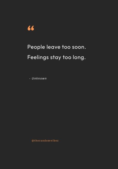 Leaving Quotes