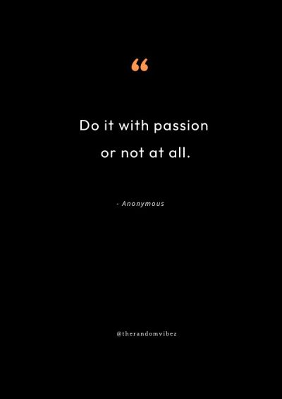 Passionate Quotes