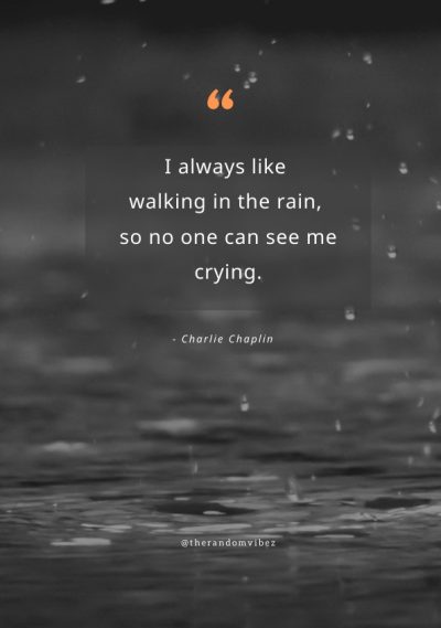 Sad Rain Quotes