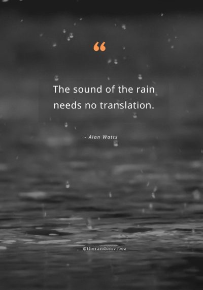 aesthetic rain quotes