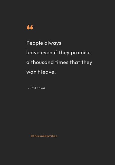 people leave quotes