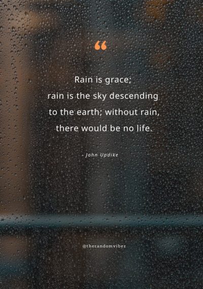 quotes on rain