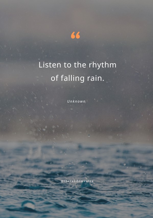 rain quotes for friends