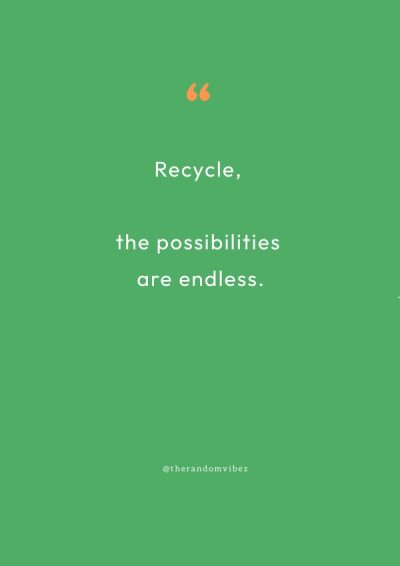 recycle quotes