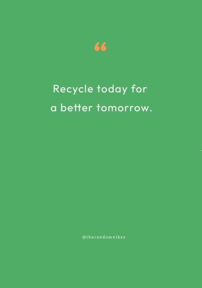 recycling slogans