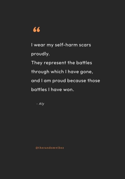 80 Self Harm Quotes To Help You Overcome The Pain – The Random Vibez