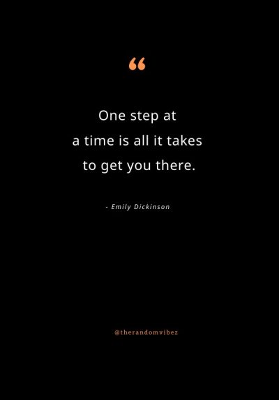 the importance of small steps quotes