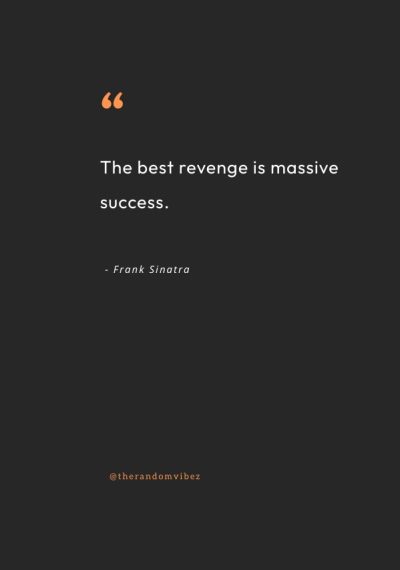 Attitude Revenge Quotes
