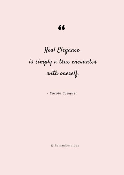 Elegance Quotes For Instagram