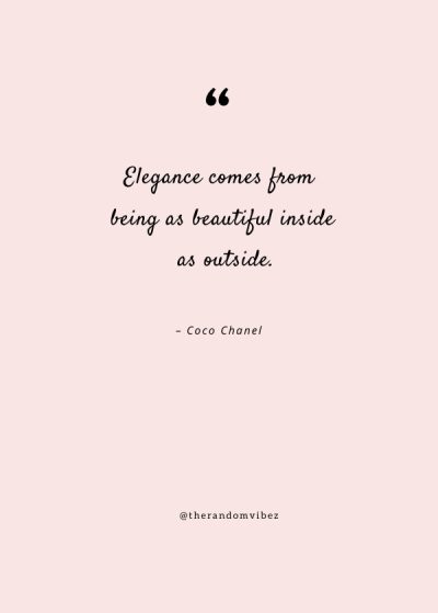 Elegance Quotes Images