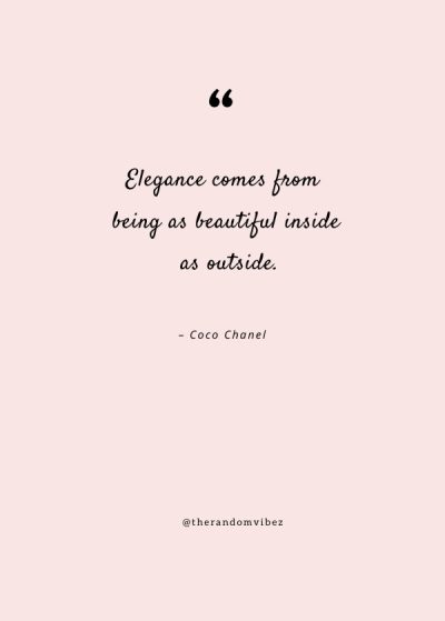 70 Elegance Quotes To Inspire Grace, Class And Simplicity – The Random ...