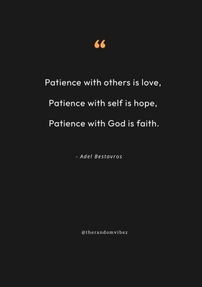 Famous Quotes About Patience
