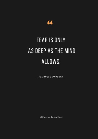 Quotes on Fear