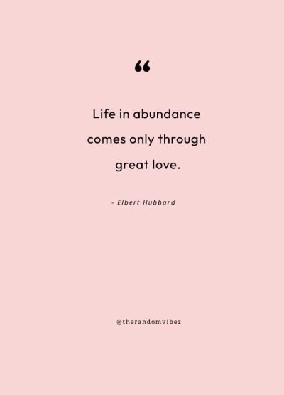abundance quote