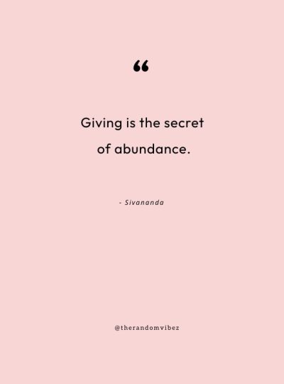 abundance quotes