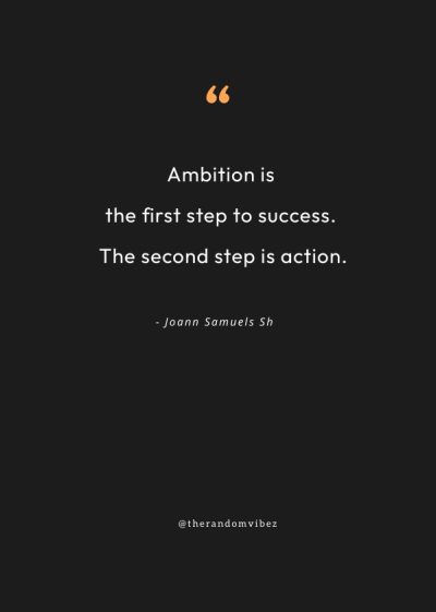 ambition captions