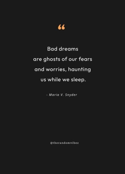 bad dreams quotes