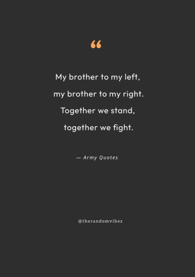 brotherhood military quotes