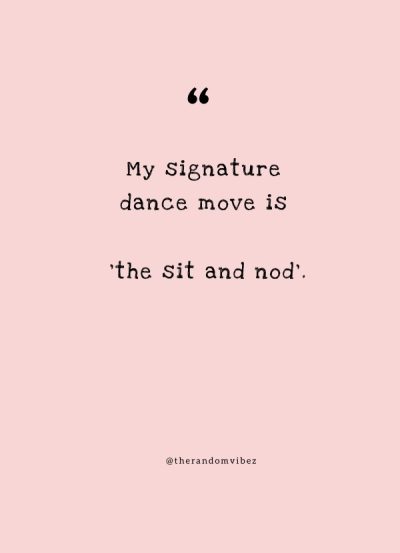 dance quotes funny