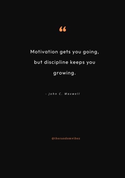 discipline motivational quotes