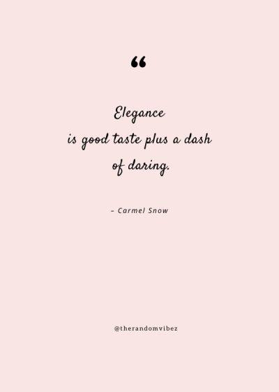 elegance quotes for her