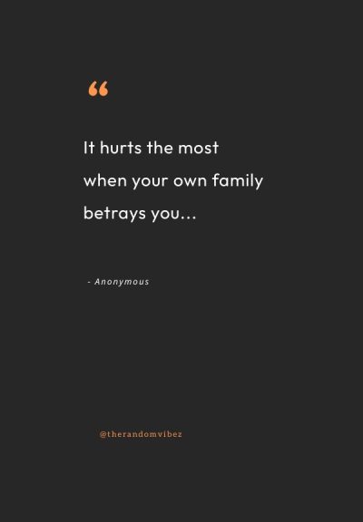 family betrayal quotes