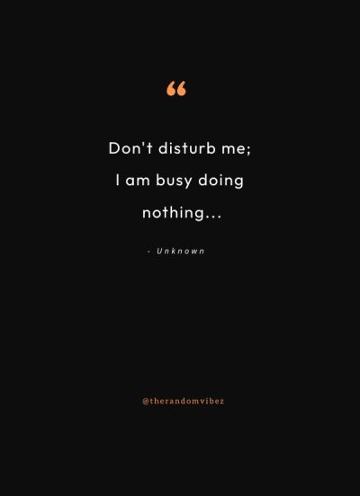 funny do not disturb quotes