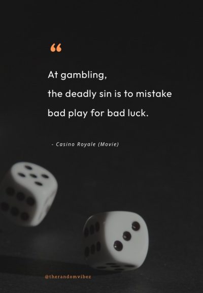 gambling quotes from movies