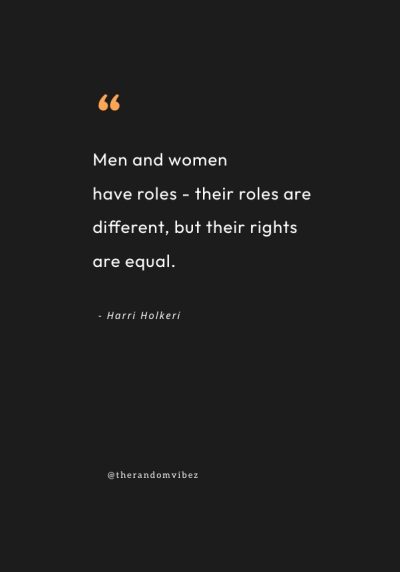 gender equality quotes
