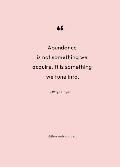 manifest abundance quotes