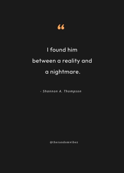 nightmare quote