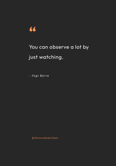 observe quotes