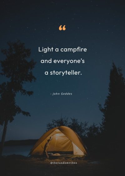 quotes about camping