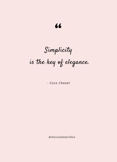 quotes about elegance